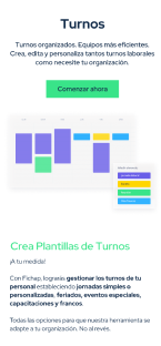 Mockup de Fichap creado por Launchy